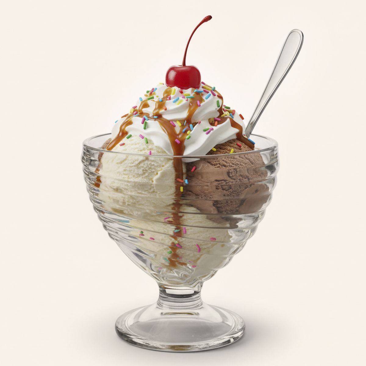 ALLEGRA - Set 6 Copas Postre Vidrio 300 ml