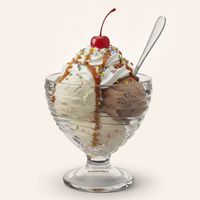 Set 6 Copas Postre Vidrio 300 ml