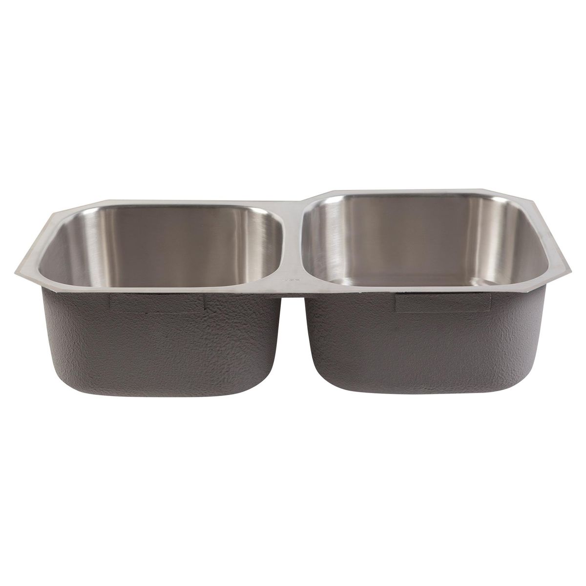 FDV - Lavaplatos Bajo Cubierta Izquierdo 2 Cubeta(s) 45.5x19x78.5 cm Acero inoxidable