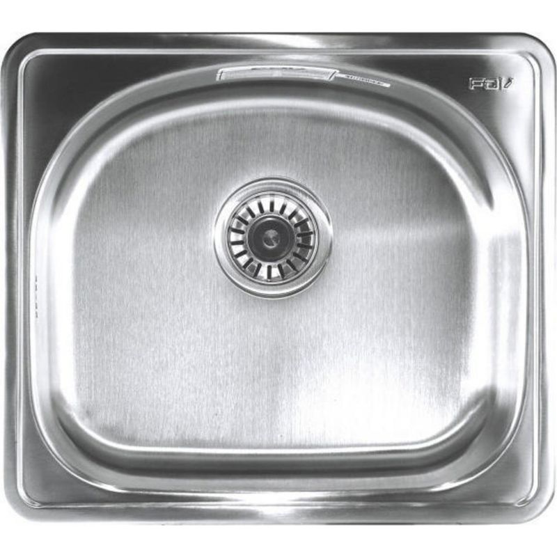 FDV - Lavacopas Empotrado 1 Cubeta(s) 44x18.5x50 cm Acero inoxidable