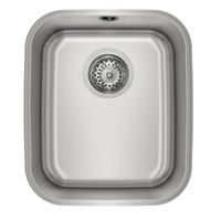 Lavaplatos Bajo Cubierta 1 Cubeta(s) 36.7x18x42.7 cm Acero inoxidable