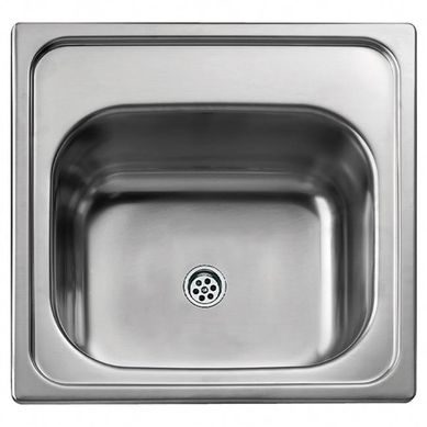 Lavaplatos, 38,1 x 38,1 x 15,3, Empotrado, Acero Inoxidable 18/10