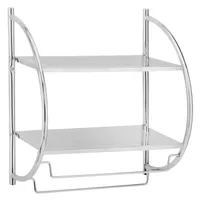 Toallero mural cromado