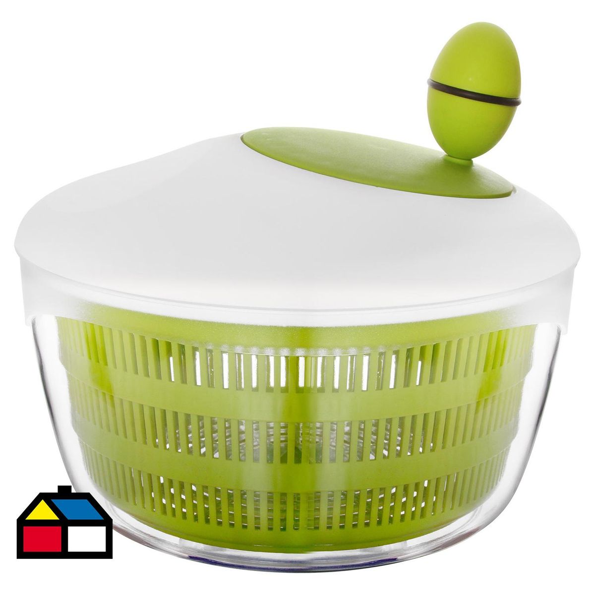 LEIFHEIT - Centrífuga Para Verduras Leifheit Con Mecanismo De Palanca Blanco/verde