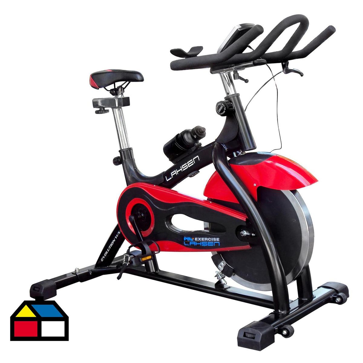 LAHSEN - Bicicleta Spinning WX-207 Rojo