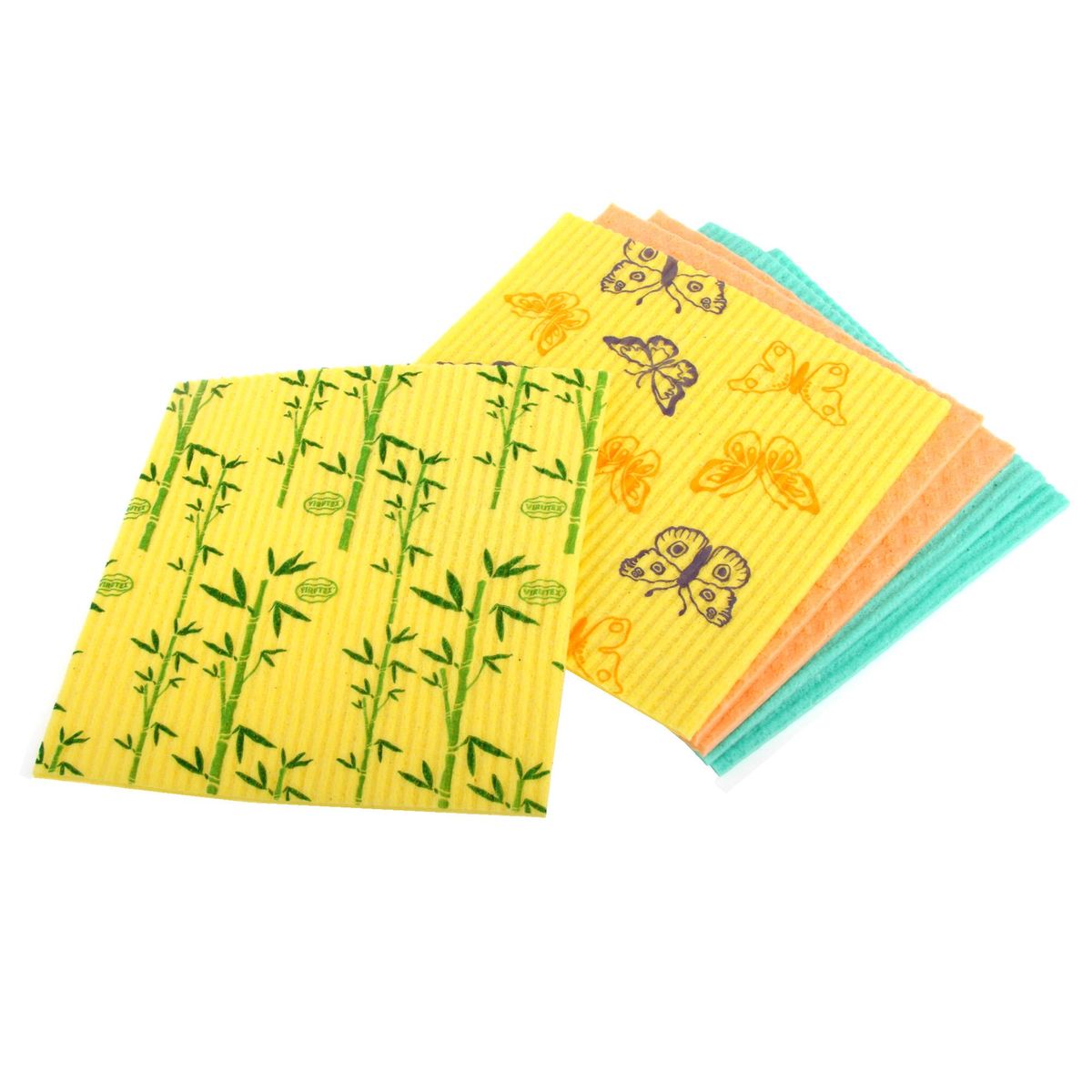 VIRUTEX - Pack de 6 Paños Esponja Virutex Ultra Absorbente Multiuso