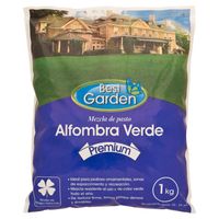 Semilla de Pasto Alfombra Verde Premium 1 kg Bolsa