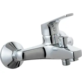 TEKA - Monomando para tina y ducha plateado