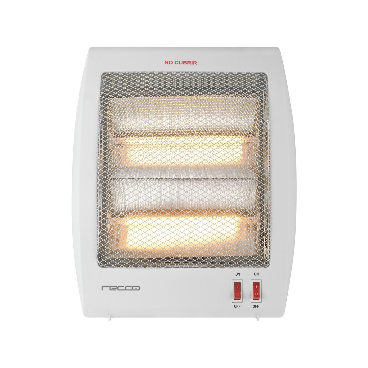 RECCO - Calefactor Halógeno Radiación NSB-80L4 Blanco