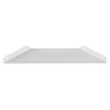 Soporte lateral para repisa acero 5 cm blanco
