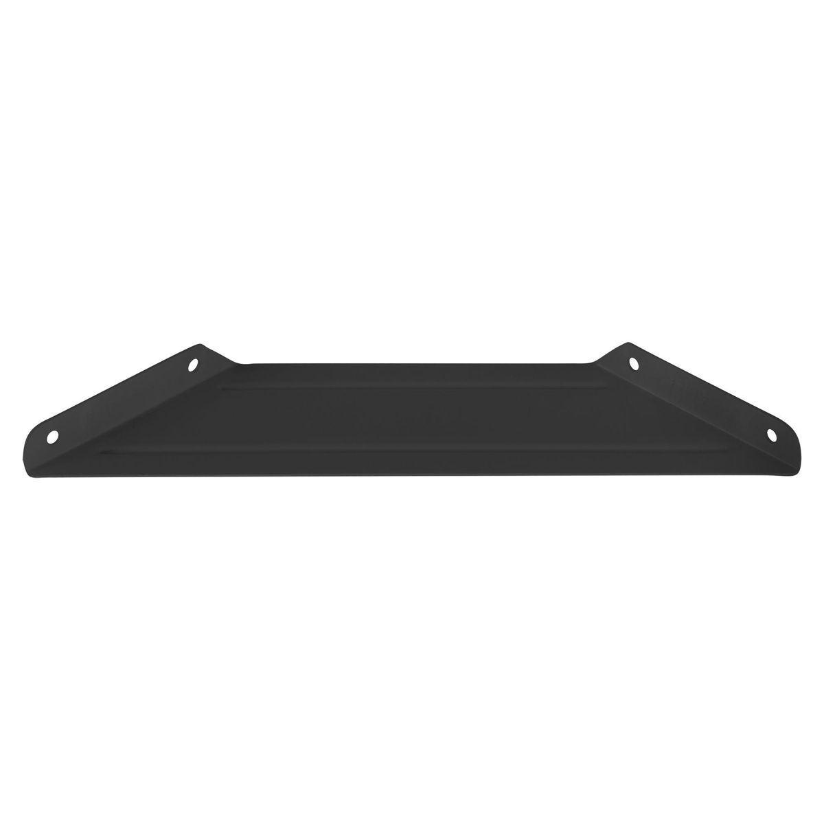 DUCASSE - Soporte lateral para repisa acero 5 cm negro