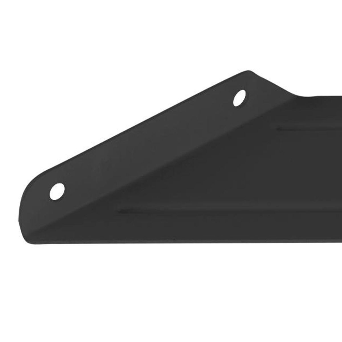 DUCASSE - Soporte lateral para repisa acero 5 cm negro