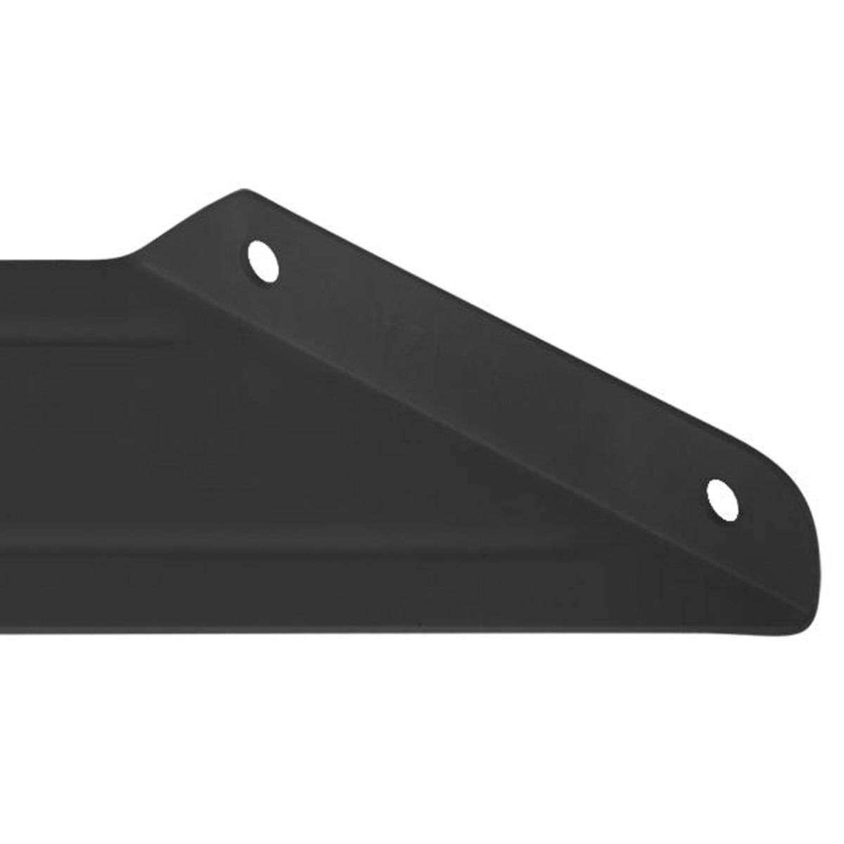 DUCASSE - Soporte lateral para repisa acero 7 cm negro