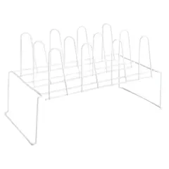 CASA BONITA - Zapatera Metal 6 Nivel(es) 49x24.5x28 cm Blanco
