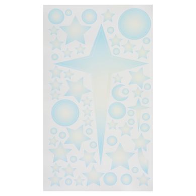 Sticker decorativo estrellas 58 unidades