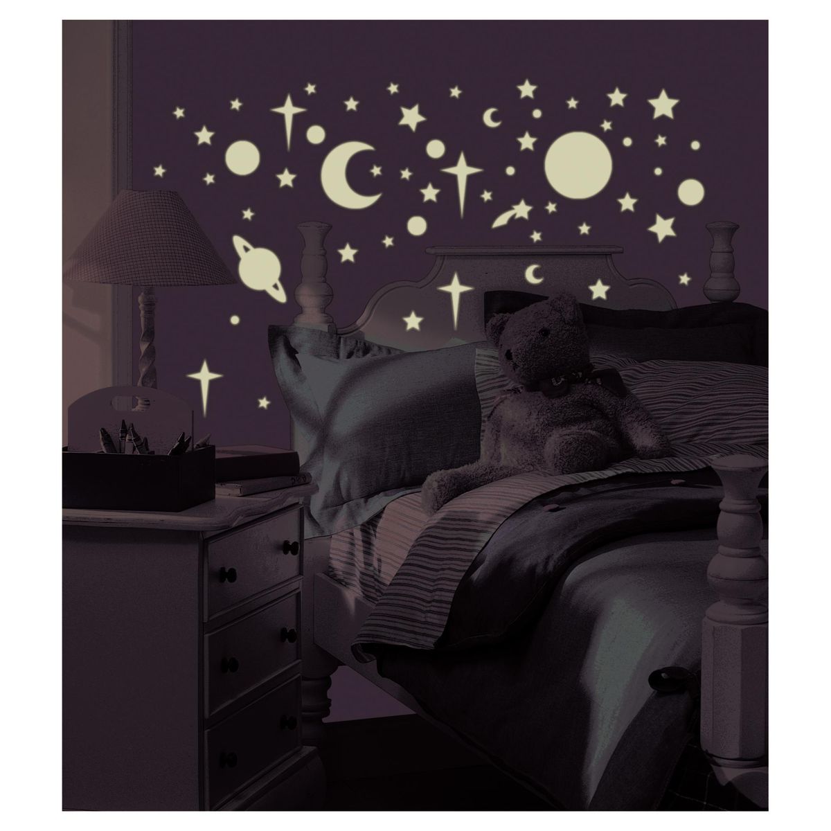 ROOMMATES - Sticker decorativo estrellas 58 unidades