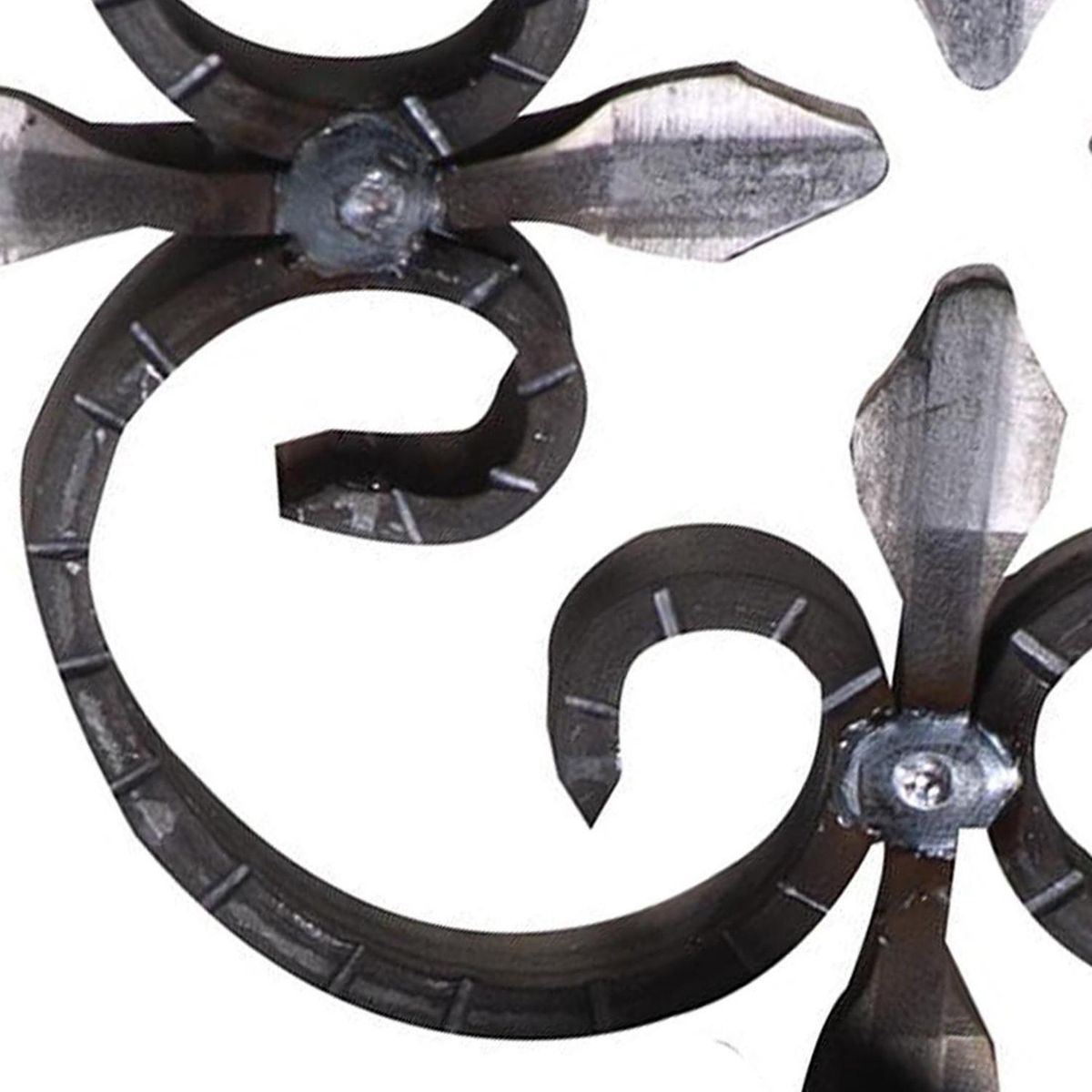 FERROMIR - Rosetón forjado para portón 16 cm 5 unidades