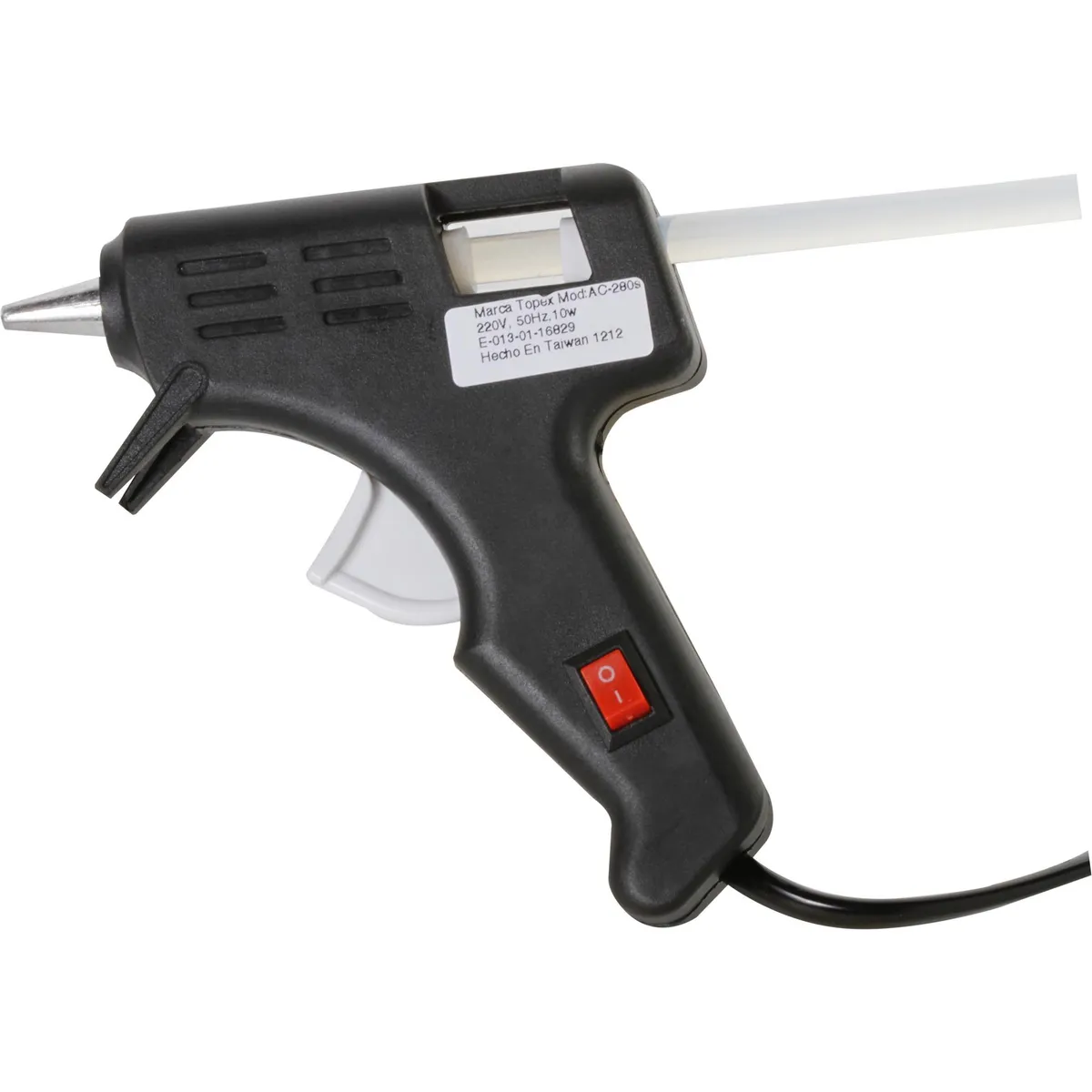 TOPEX - Pistola para pegamento de barra 0,7 cm