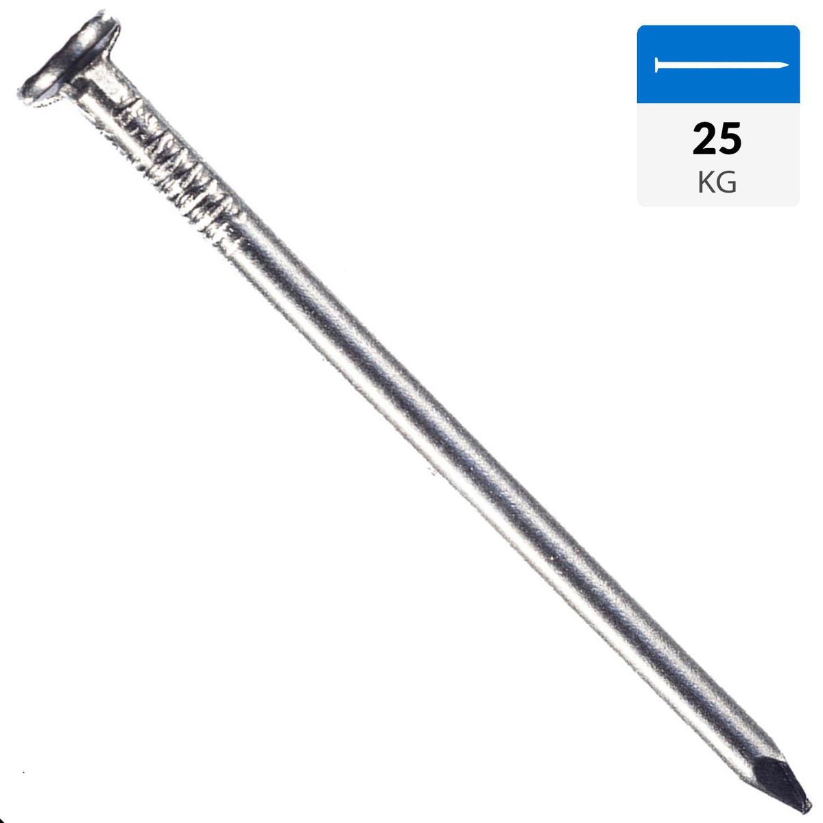 INCHALAM - Clavo Corriente 2" x 12mm, caja 25kgs.