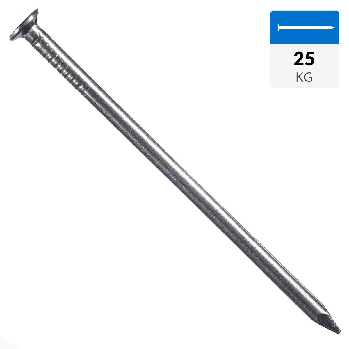 INCHALAM - Clavo corriente 3 pulgadas Plateado