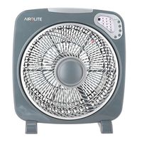 Ventilador box 12"" gris