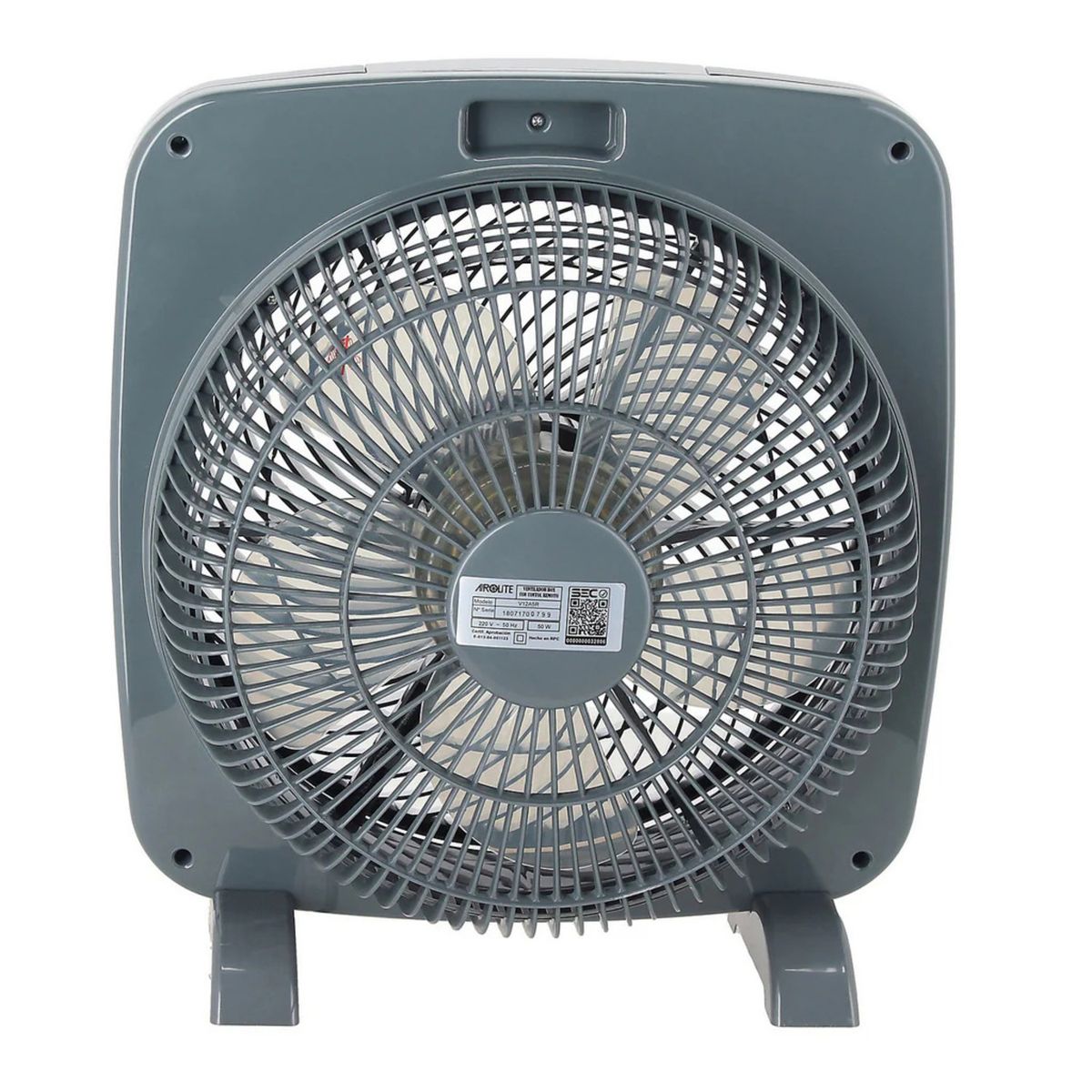 AIROLITE - Ventilador box 12" gris