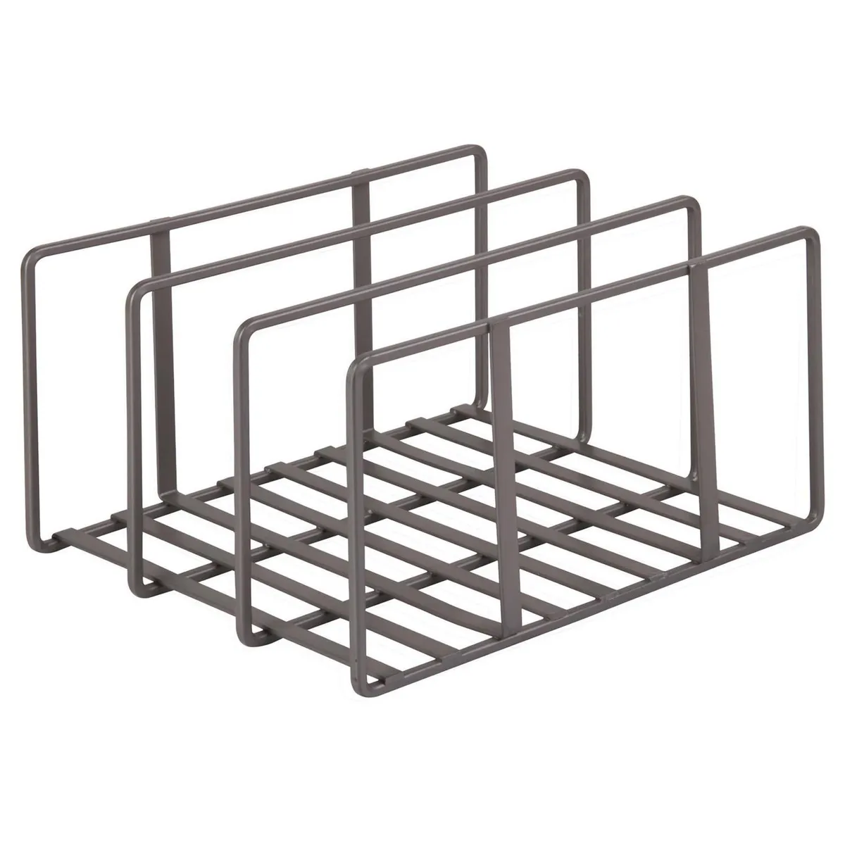 JUST HOME COLLECTION - Organizador interior para mueble de cocina 14x21,5x25 cm metal