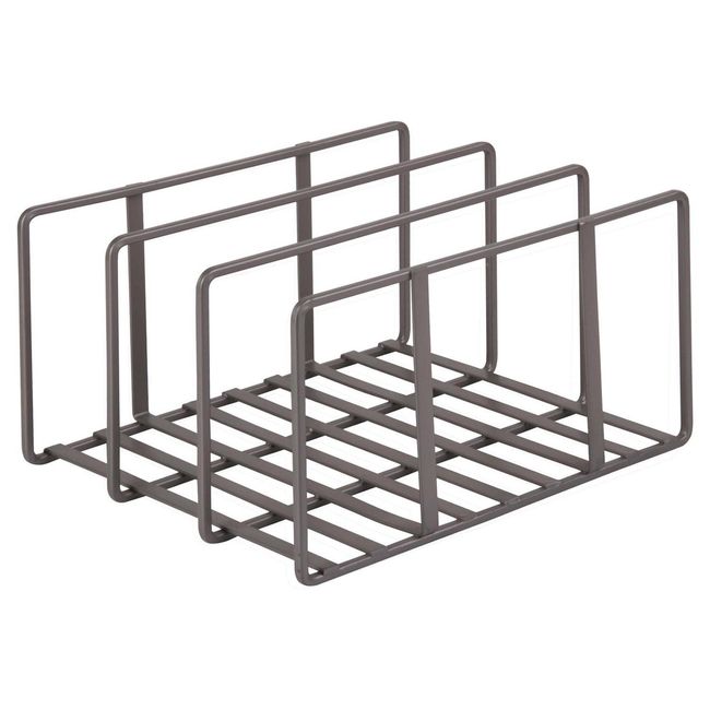 JUST HOME COLLECTION - Organizador interior para mueble de cocina 14x21,5x25 cm metal