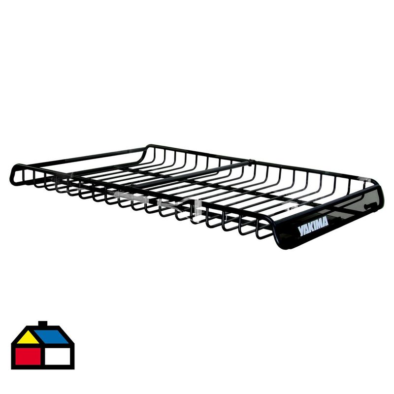 YAKIMA - Parrilla portaequipaje 23x74x127 cm acero negro