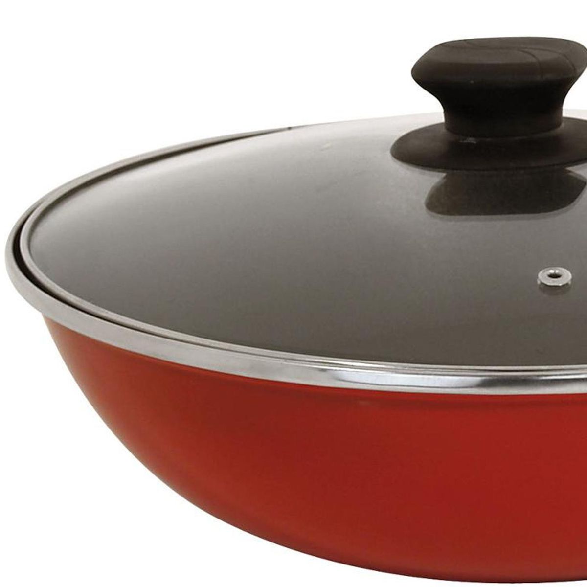 MAGEFESA - Wok 30 cm 1 Piezas Acero inoxidable PMPXCWR30 