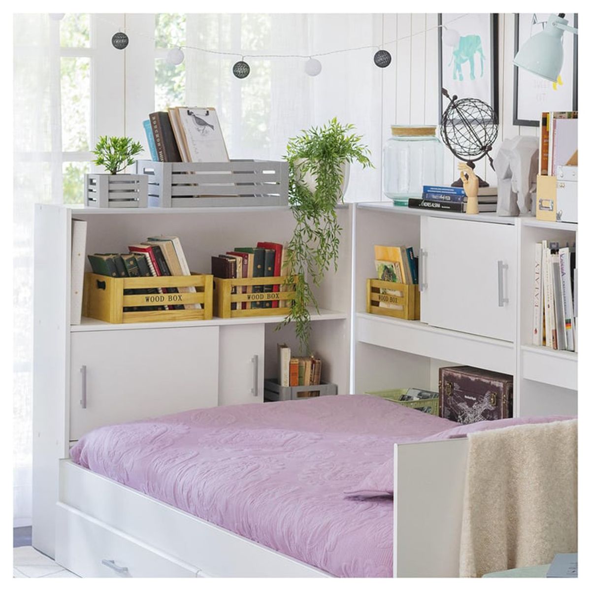 JUST HOME COLLECTION - Set 3 Cajas Decorativas Café