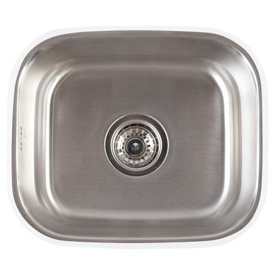 Lavaplatos Bajo Encimera 1 Cubeta(s) 35.6x20x41.5 cm Acero inoxidable