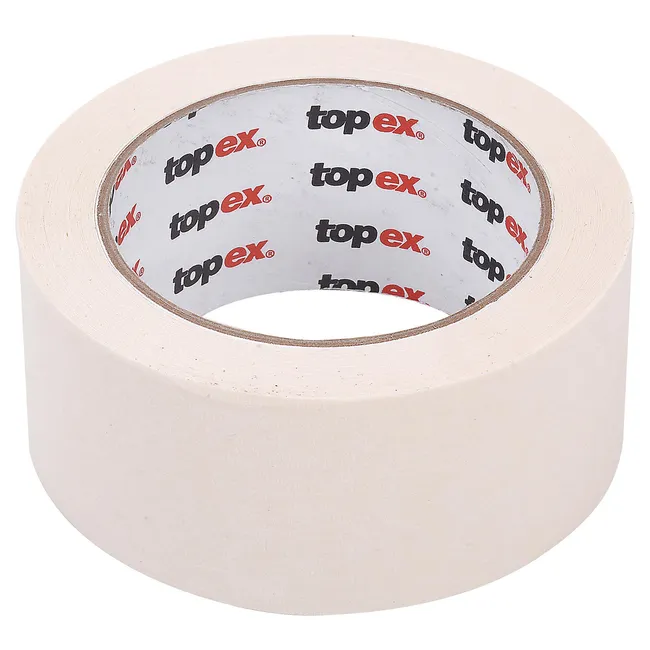 TOPEX - Cinta Enmascarar Topex 48 mm 40 m Adhesiva Blanco Pintura