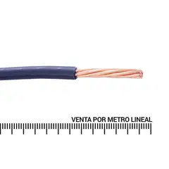 MADECO - Cable Eléctrico THHN 10 Awg Azul Metro Lineal