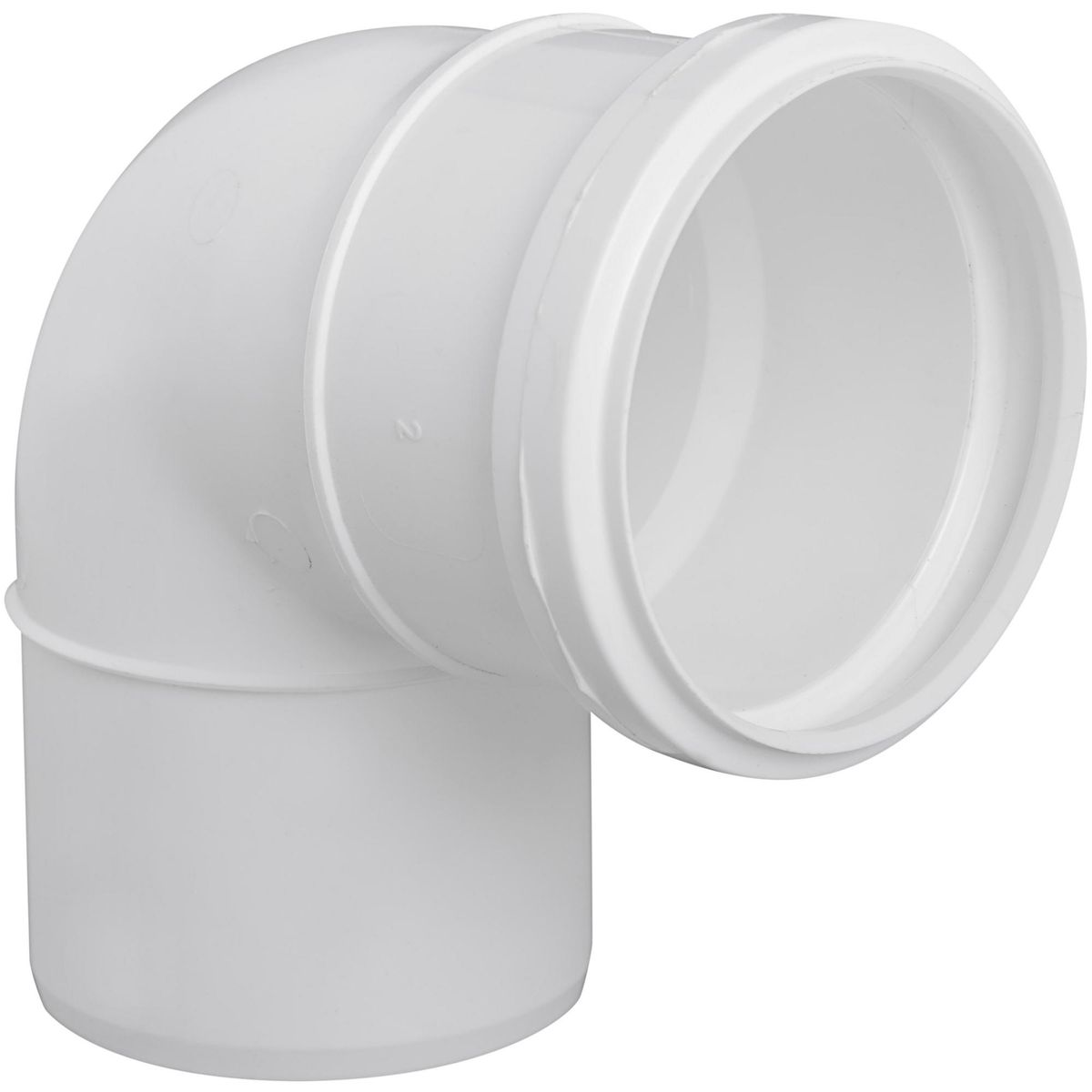 TIGRE - Codo 87,5o PVC-S Bco c/goma 75mm Blanco 1u