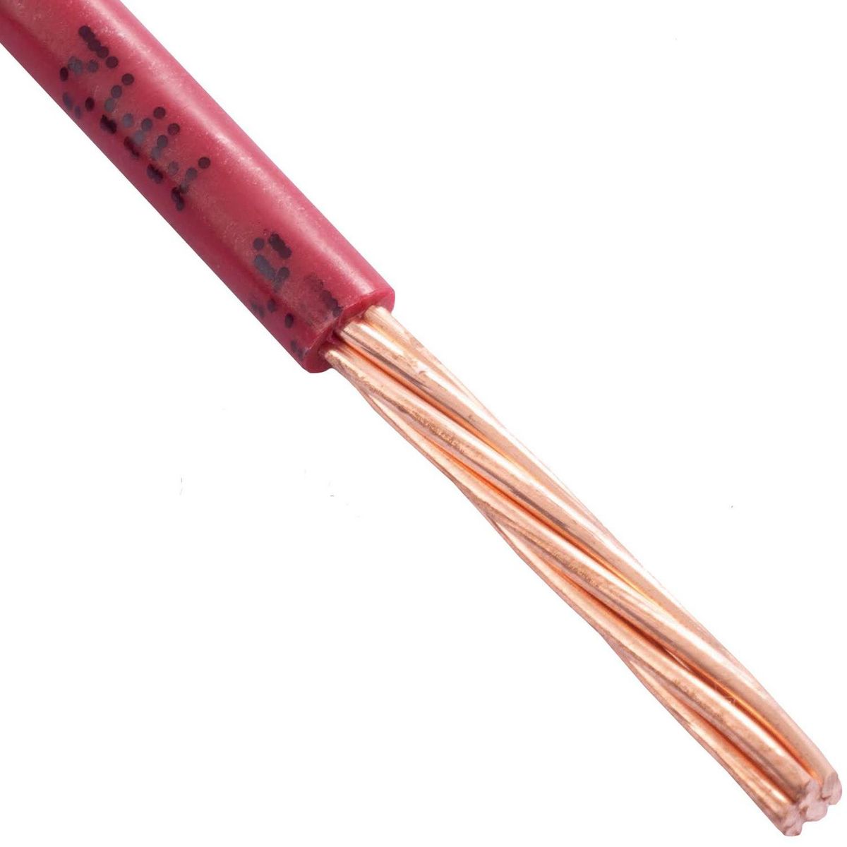 MADECO - Cable Eléctrico THHN 1x10AWG/6MM2 Rojo