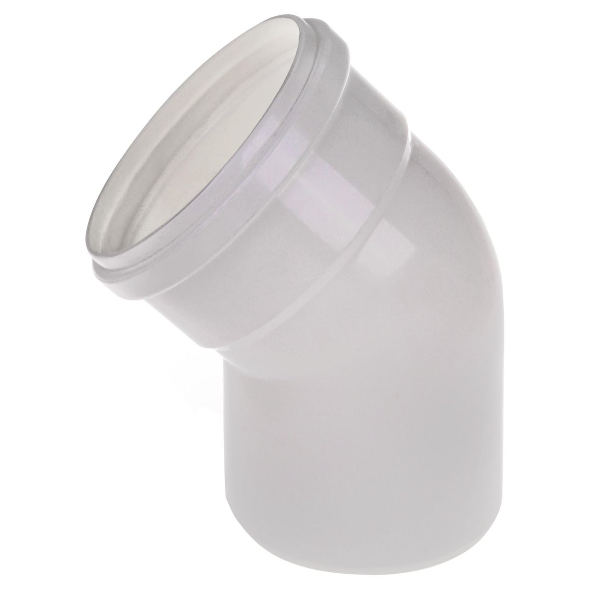 TIGRE - Codo 45o PVC-S Bco c/goma 110mm Blanco 1u