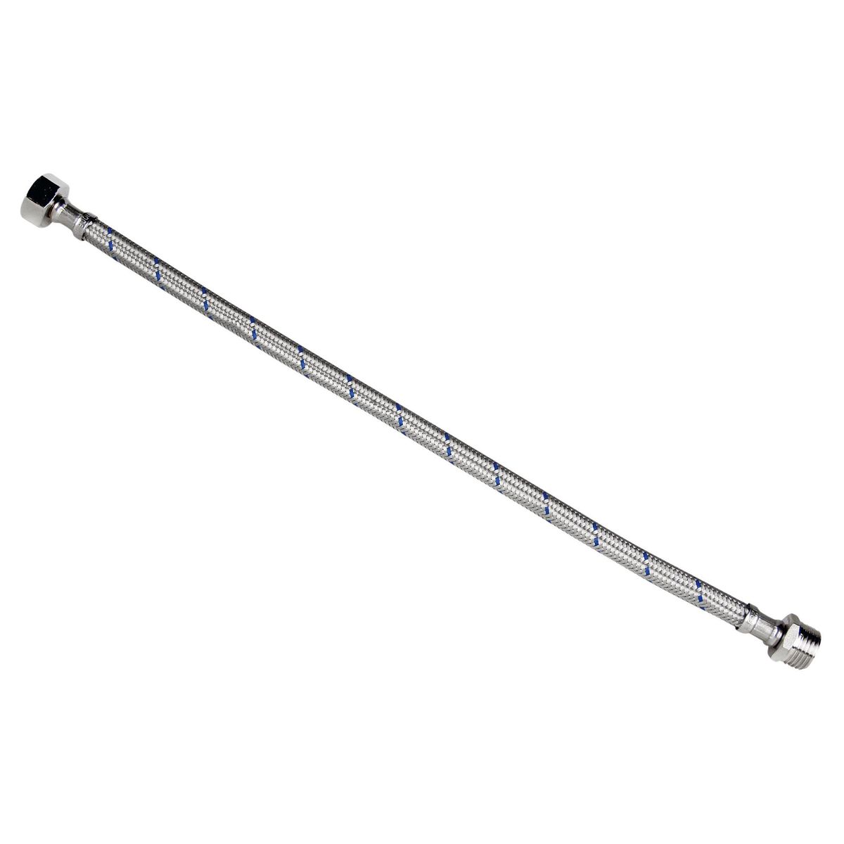 STRETTO - FLEXIBLE AGUA METAL HI HE 1/2 40 CM