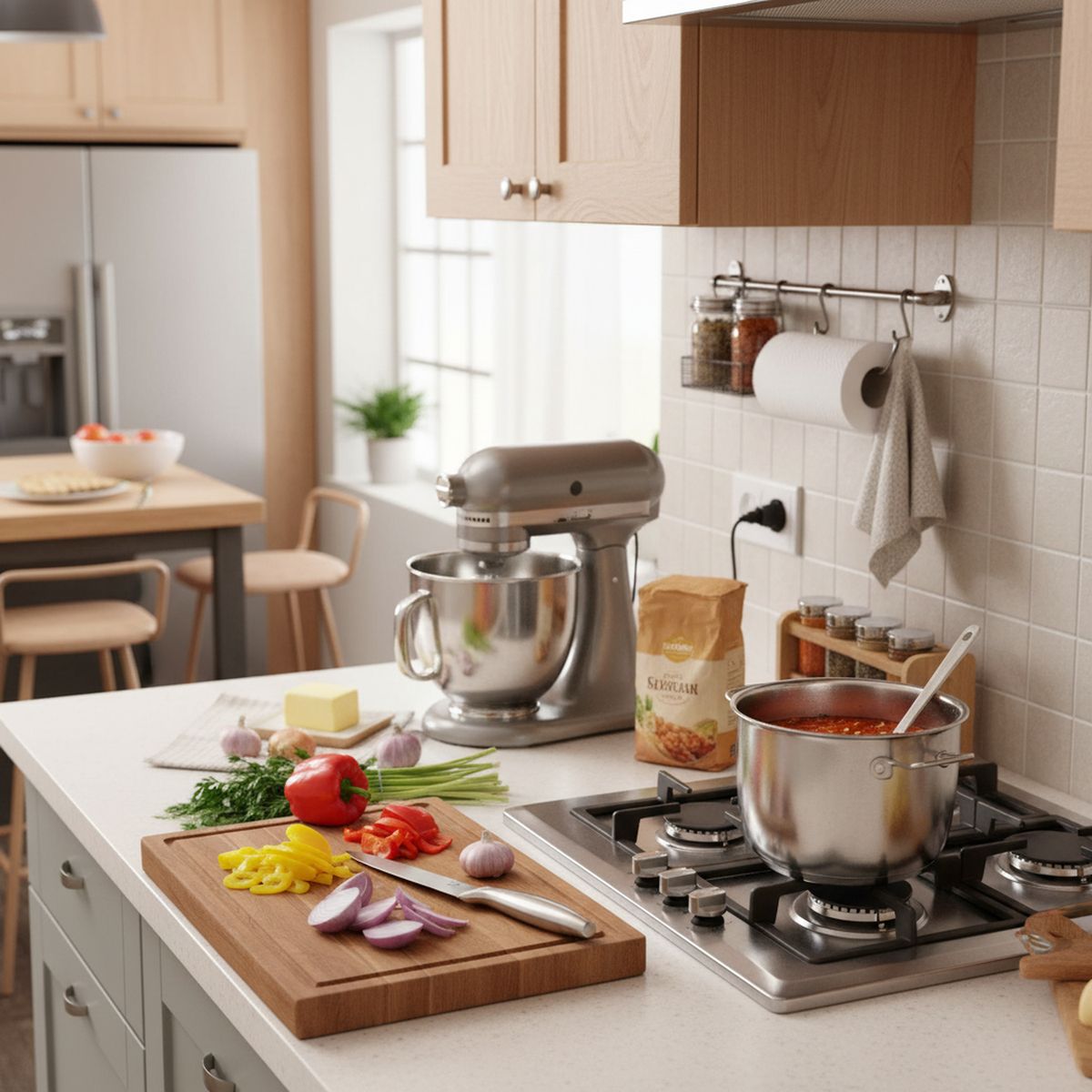 JUST HOME COLLECTION - Cuchillo Cocinero Just Home Collection Inoxidable 15 cm granel