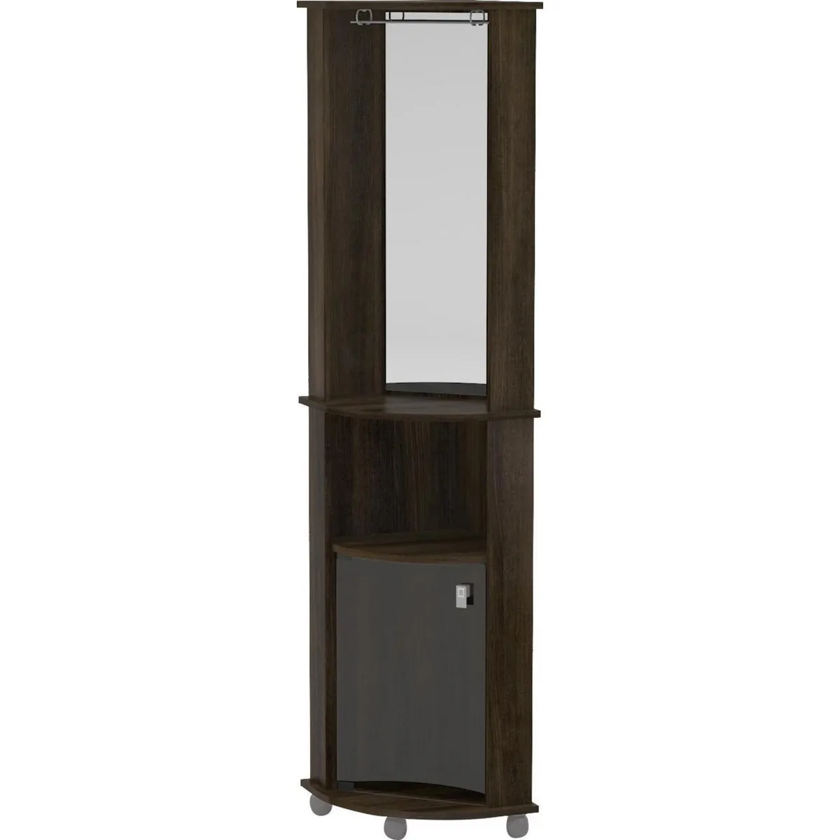 VEKKAHOME - Bar Esquinero 45x190x45 cm Tabaco