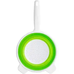 CASA BONITA - Colador 35 cm Blanco/Verde