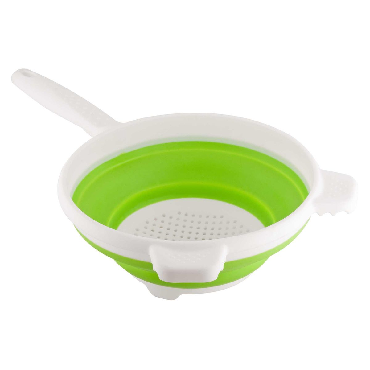 CASA BONITA - Colador 35 cm Blanco/Verde