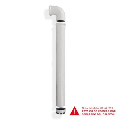 Imagen 2 del producto Kit Evacuación Gases Calefón Tiro Forzado Modelos Hydrowind