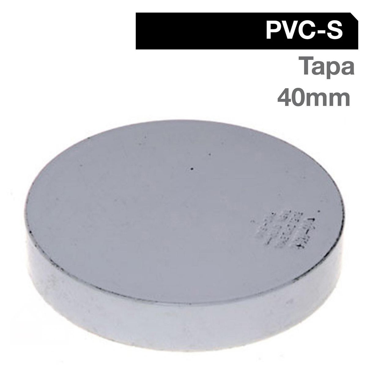 VINILIT - Tapa PVC-S Bco Cementar 40mm Blanco 1u