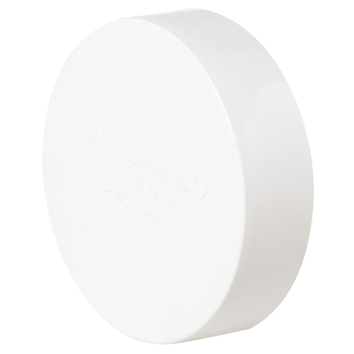 VINILIT - Tapa PVC-S Bco Cementar 75mm Blanco 1u