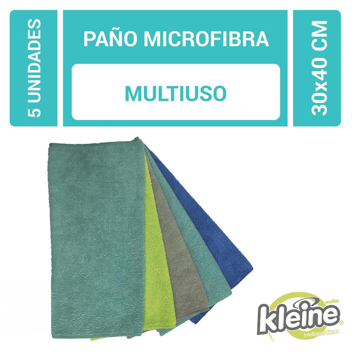 KLEINE WOLKE - Set de Paños Kleine Wolke Multiuso 30x40 cm 5 Unidades