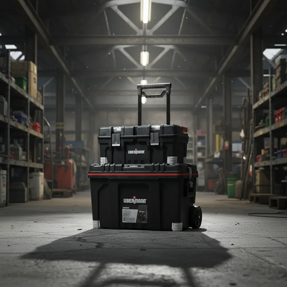 UBERMANN - Carro porta herramientas 2 en 1