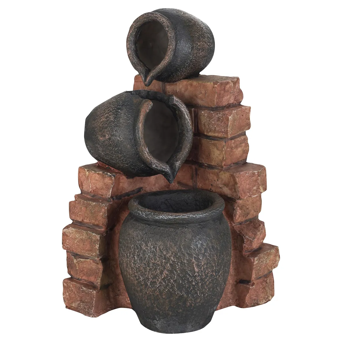 JUST HOME COLLECTION - Fuente de agua Alicante de poliresina 53 cm