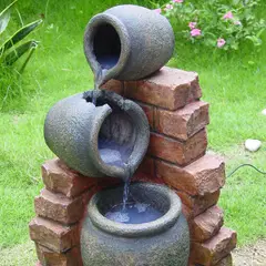JUST HOME COLLECTION - Fuente de agua Alicante de poliresina 53 cm