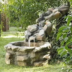 JUST HOME COLLECTION - Fuente de agua Murcia de poliresina 88,5 cm